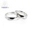 แหวนทองคำขาว แหวนคู่ แหวนแต่งงาน แหวนหมั้น - RC1200WG
